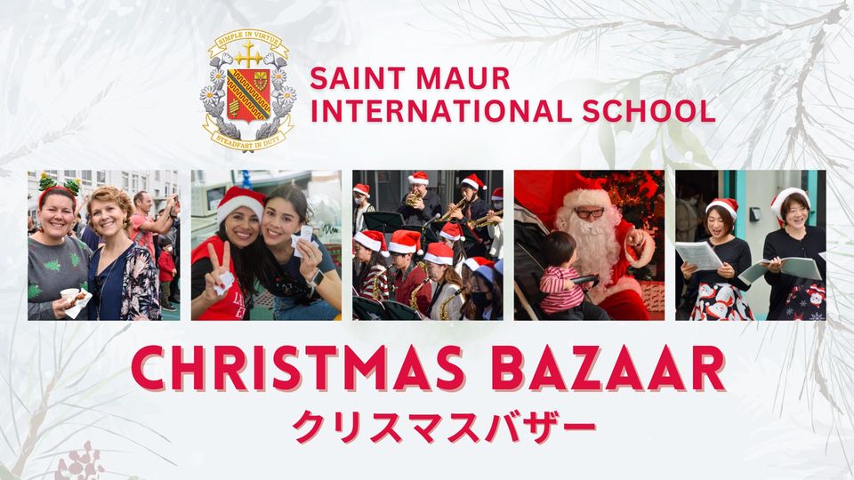 サンモール・インターナショナルスクール クリスマス・バザー2023のフライヤー1