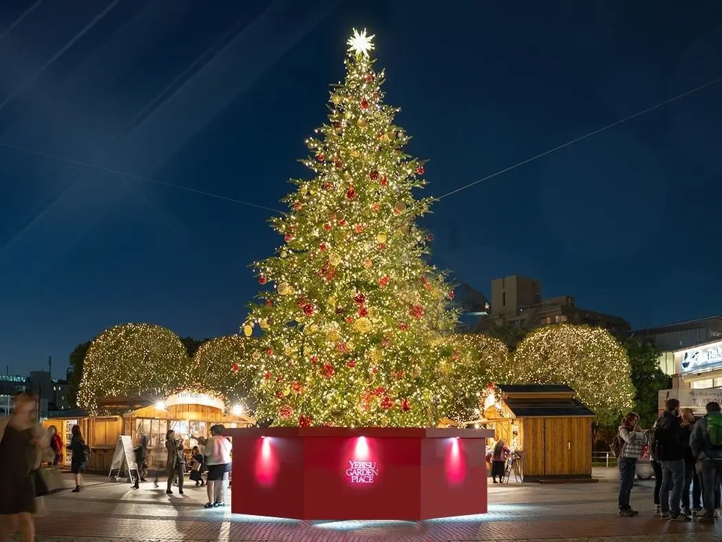 恵比寿ガーデンプレイスに登場するクリスマスツリー