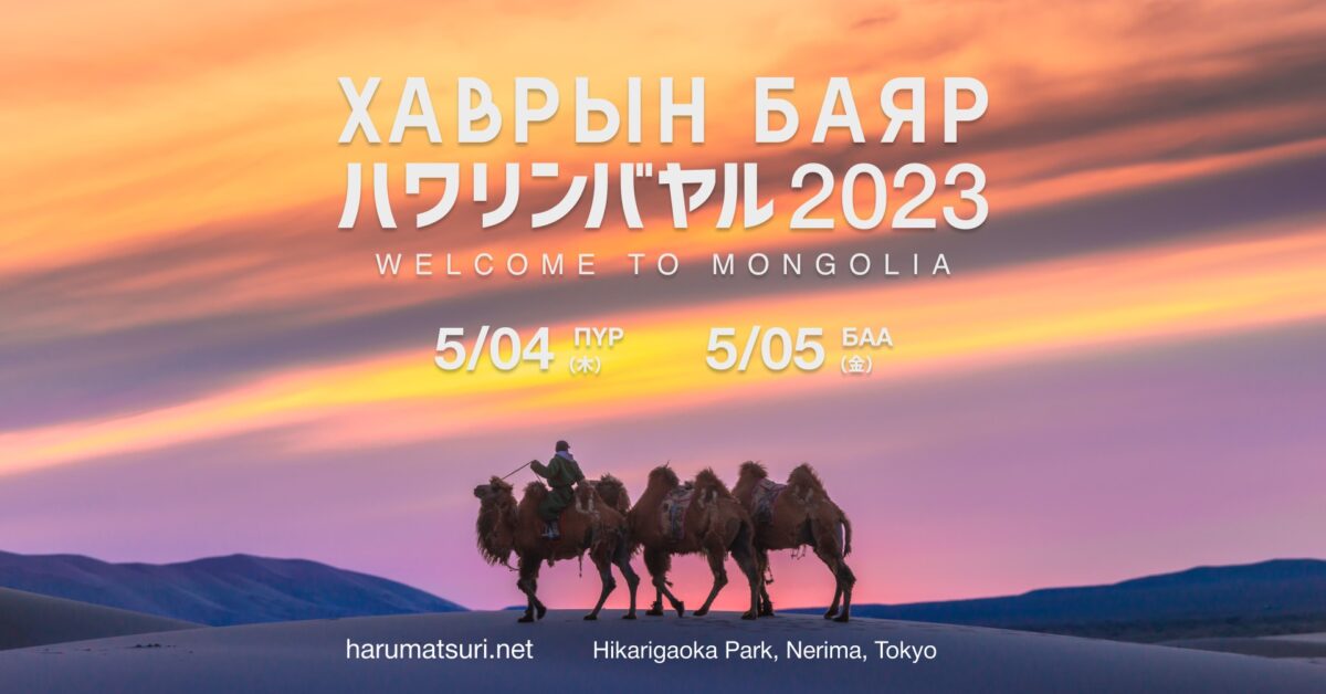 ハワリンバヤル2023のフライヤー