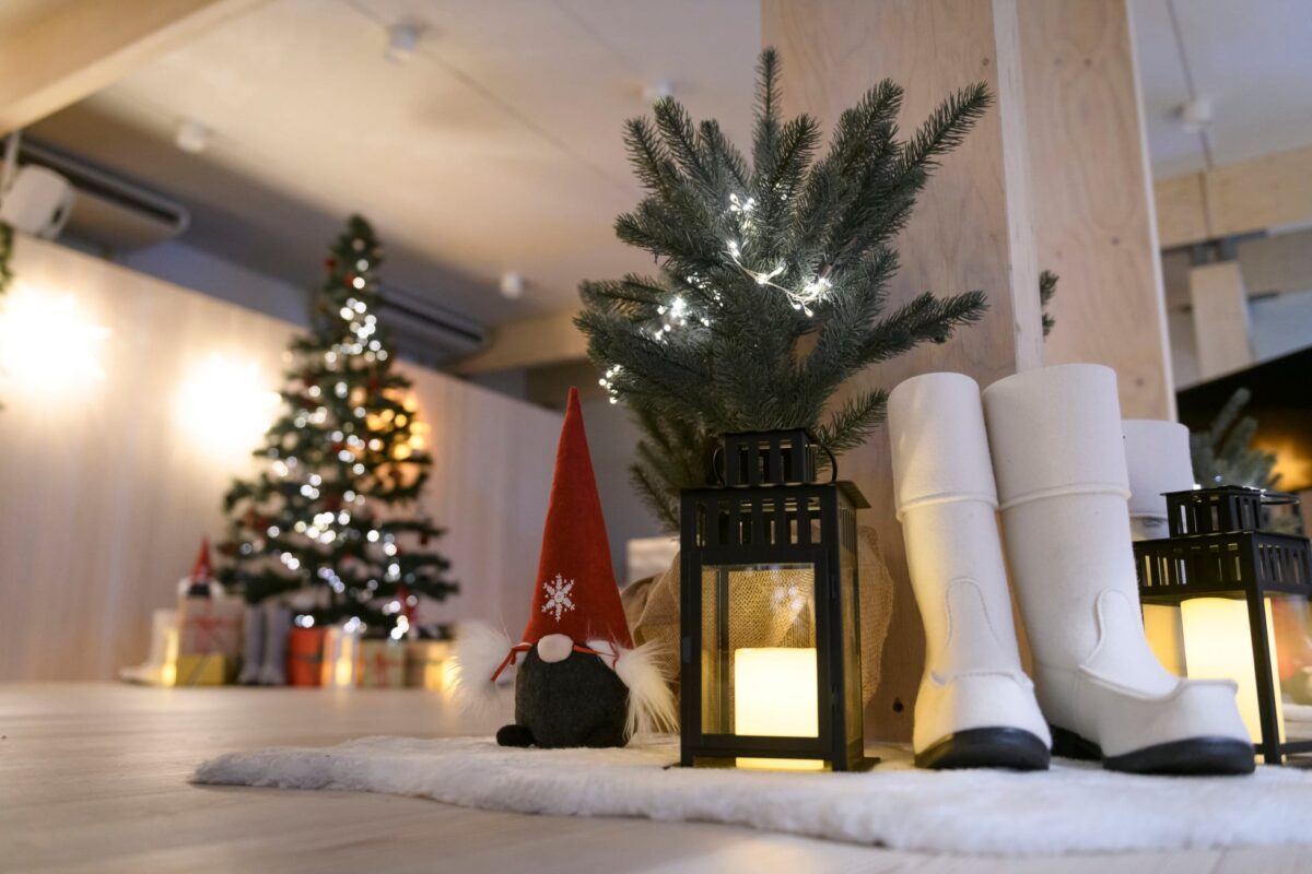 フィンランドのクリスマスマーケットのフライヤー