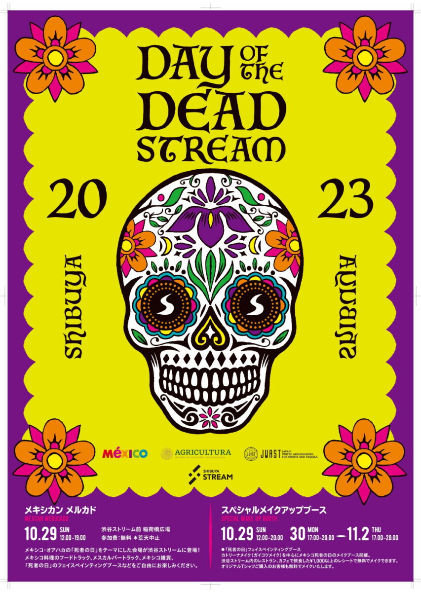 DAY of the DEAD STREAM（死者の日）2023のフライヤー