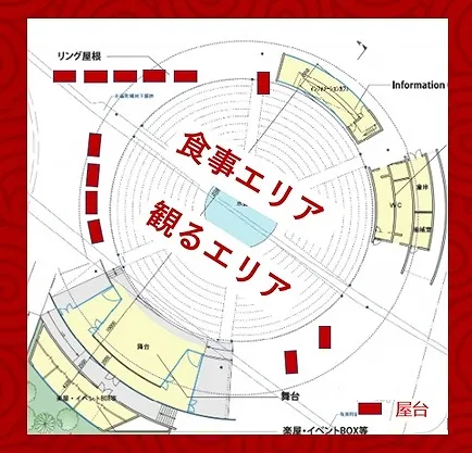 2023（池袋）春節祭 in tokyoの会場マップ