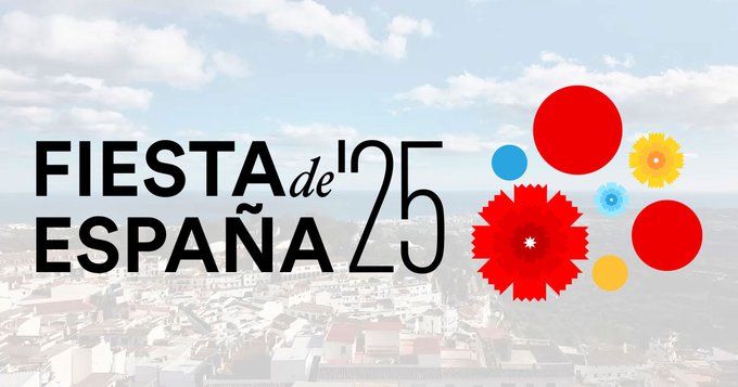 スペインフェスティバル「フィエスタ・デ・エスパーニャ2025」のフライヤー