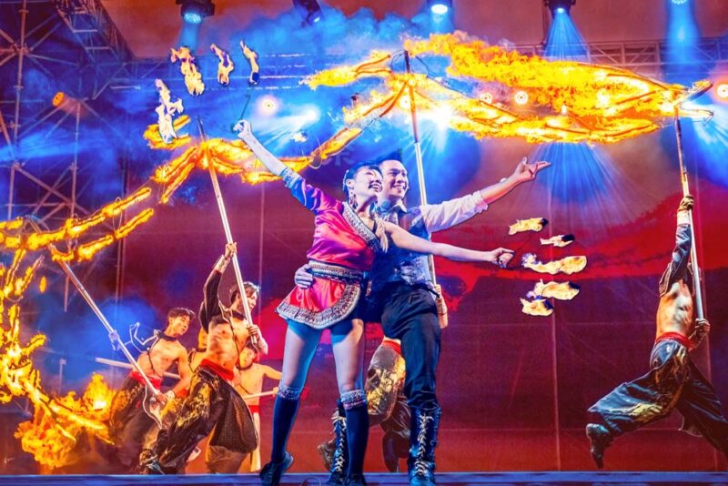 台湾最強ファイヤーダンスグループ「即將成真火舞團（Coming True Fire Group」が再び来日