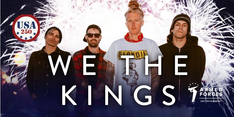 ヘッドライナーを務める「We the Kings」のフライヤー