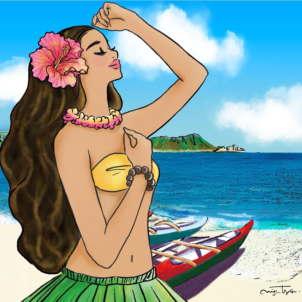 Hiroo Hawaiian Daysのフライヤー