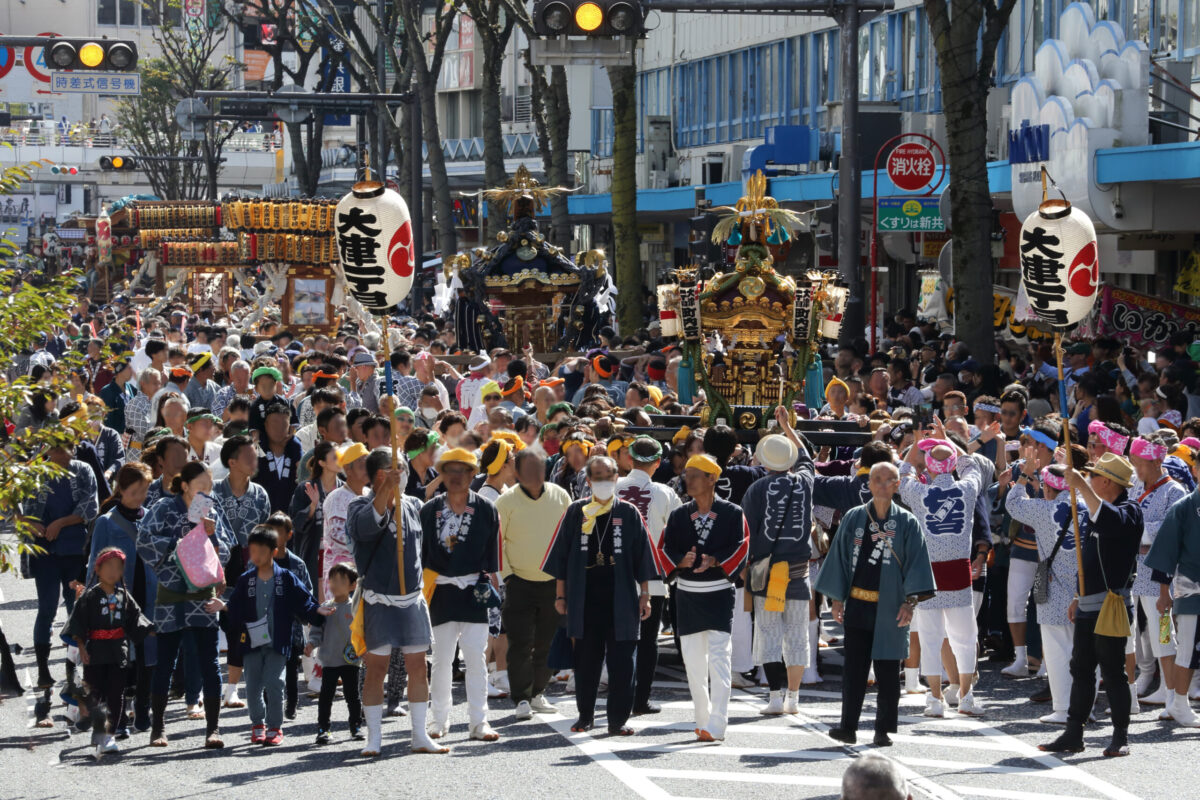 第45回よこすかみこしパレードのフライヤー