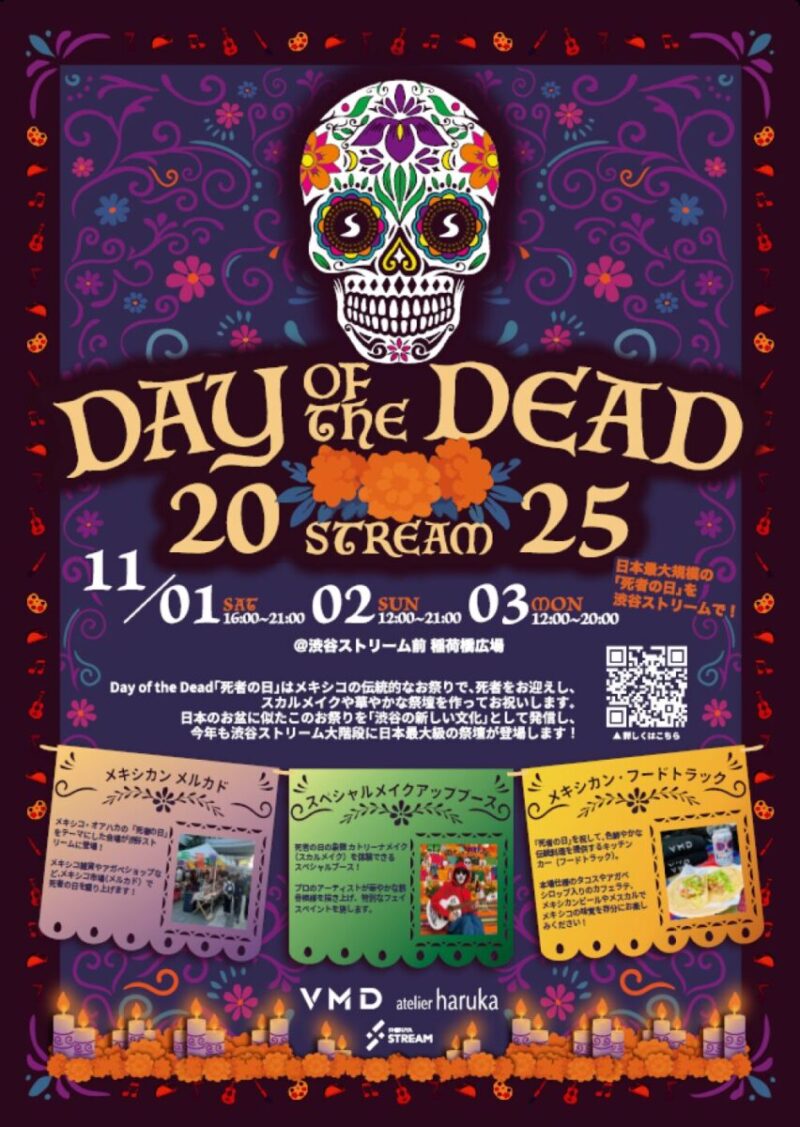 DAY OF THE DEAD STREAM（死者の日）2025のフライヤー