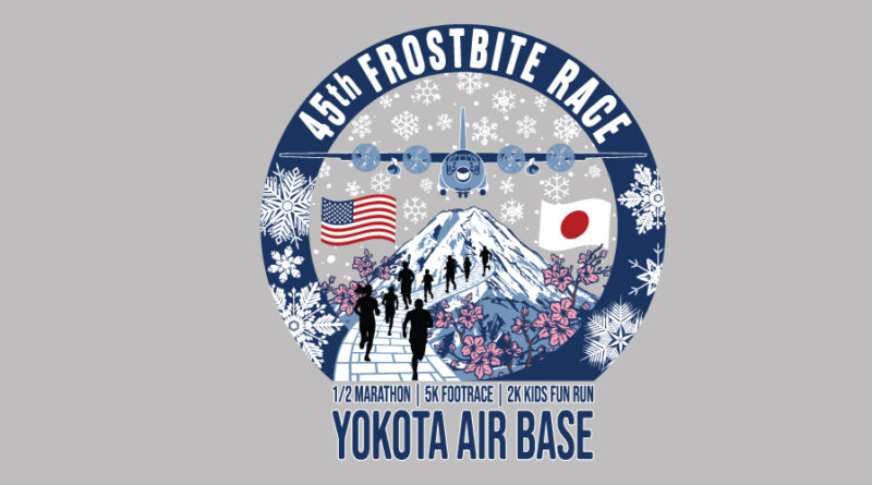 第45回フロストバイトロードレースのフライヤー