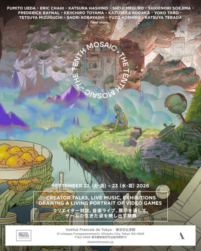 The Tenth Mosaic - ゲームカルチャーを祀る祭典のフライヤー2