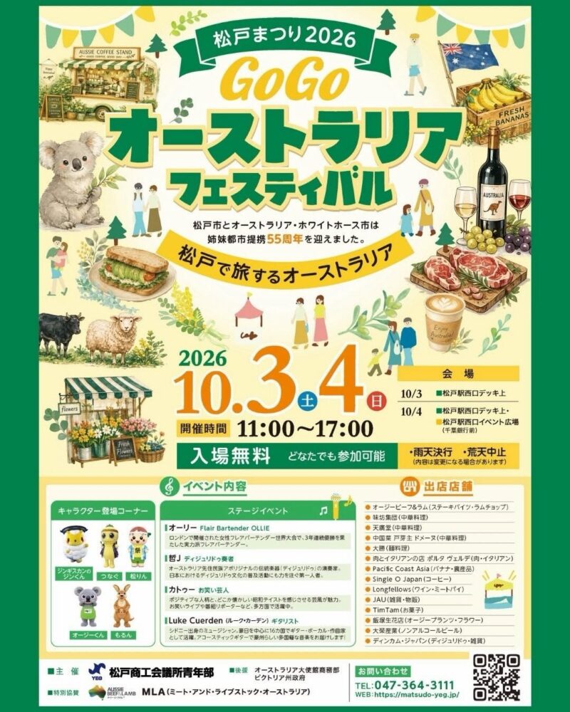 GoGo オーストラリアフェスティバルのポスター