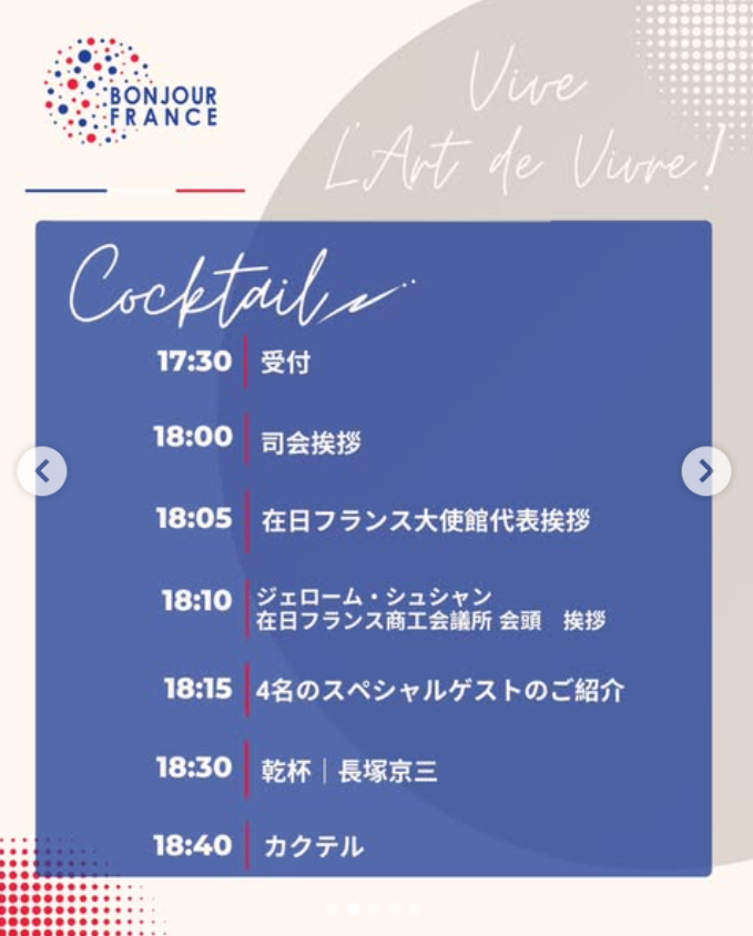 イベントのプログラム2